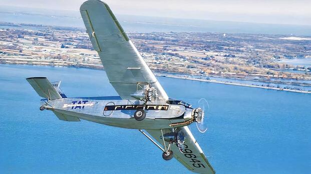 1926 Ford Tri-Motor in flight