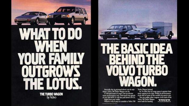 Volvo Turbo Wagon print adverts 1