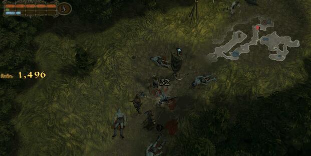 Fighting enemies in Champions Of Norrath