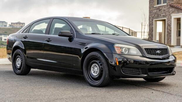 2013 chevrolet caprice ppv front black