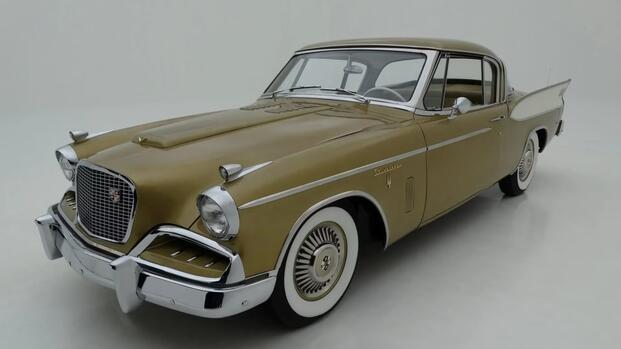 1957 studebaker golden hawk front