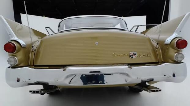 1957 studebaker golden hawk full rear