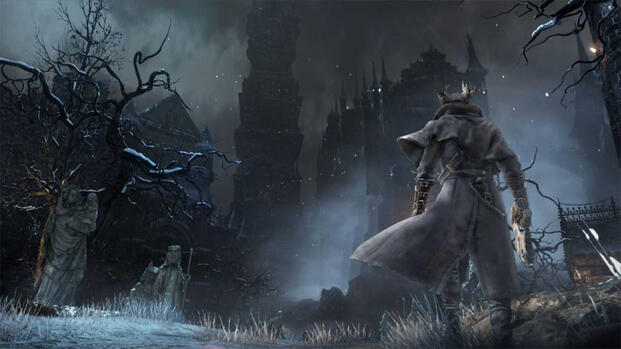 The game's dark Victorian Era setting - Bloodborne