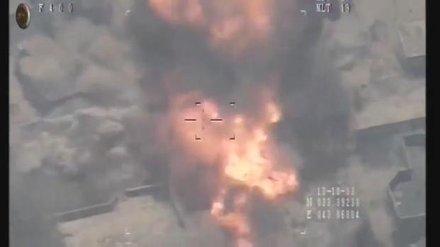 Iraqi Air Force Strikes in Fallujah | Military.com