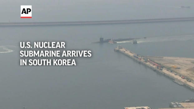 US Nuclear Submarine Arrives In South Korea | Military.com