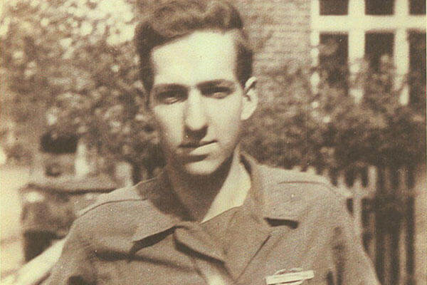  Army Sgt. Charles R. Remsburg Jr., of "D" Company, 405th Infantry Regiment, 102nd Infantry Division, was sent to retrieve the body of his friend hours before World War II officially ended in Europe. Veterans History Project photo