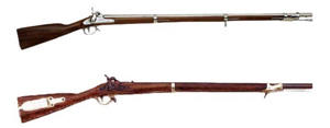 Army rifle from 1833-1850