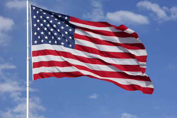 Image result for american flag flying