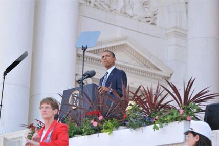 President Obama on Memorial Day, 2011