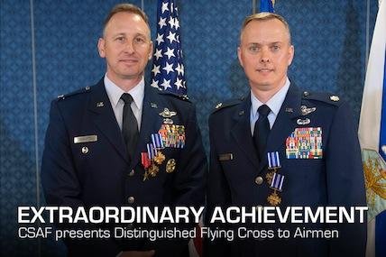 CSAF Presents Multiple Medals to Pave Hawk Pilots