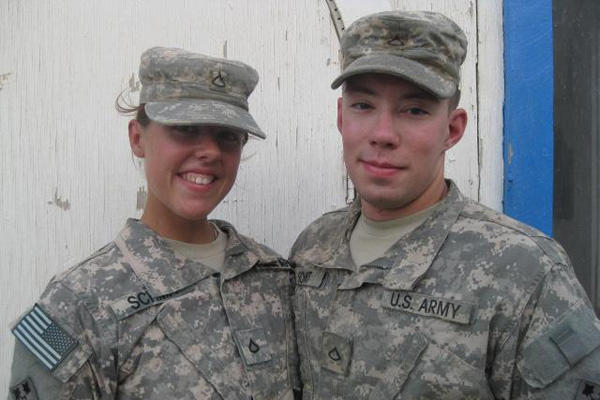 Army dual deployed couple.