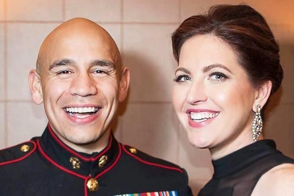 Marine Corps Staff Sgt. Mark Fayloga, 30, said the project to document his cancer journey on video came from a desire to better communicate with his wife, Erin, about what he was experiencing. (Photo courtesy Mark Fayloga)