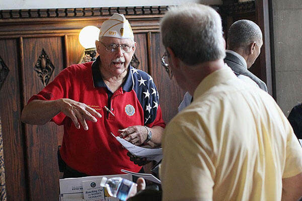 Gary Jenson, Navy veteran and American Legion member