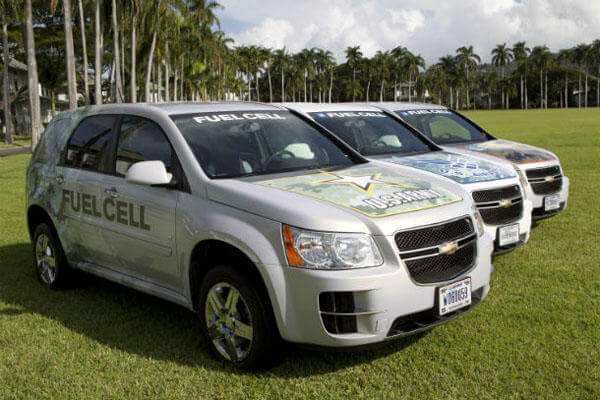 GM fuel cell cars for Army