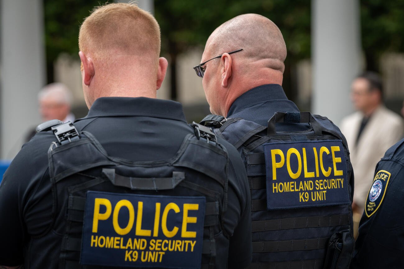 Department of Homeland Security building, symbolizing security and privacy issues in social media.