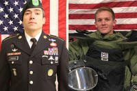 Sgt. 1st Class Will D. Lindsay (left) and Spc. Joseph P. Collette (right) were killed in action March 22, 2019, in Kunduz Province, Afghanistan. (US Army)