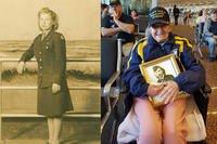 World War II veteran Charlotte Schwid is nearing her 100th birthday and will celebrate at a VFW post in Eagle River, Alaska. (Photos courtesy of the Schwid family)