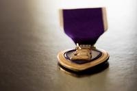 The Purple Heart medal (Photo by Army Sgt. William Frye)