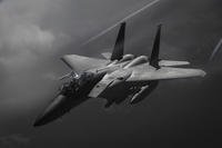An F-15E Strike Eagle.