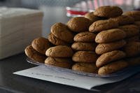 plate of delicious cookies