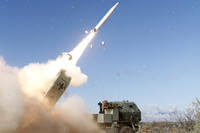 A precision strike missile was fired on April 30, 2020, at White Sands Missile Range