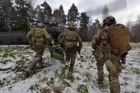 U.S. Army Special Operations soldiers conduct urban operations training near Stuttgart.