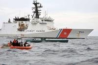 Coast Guard Cutter at sea