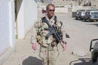 Christopher Miller in Afghanistan with 5th Special Forces Group.