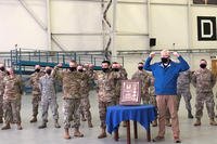 Acting Defense Secretary Christopher C. Miller 100th Air Refueling Wing’s 100th maintenance group