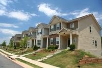 Row of townhouses