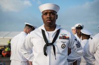 Then-Navy Career Counselor 1st Class Ramone Joseph