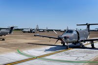 U-28A aircraft Little Rock Air Force Base