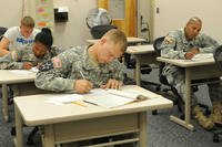 Students test ASVAB Joint Base Lewis-McChord