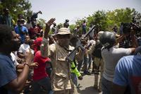 rowd protesting assassination of Haitian President Jovenel Moise