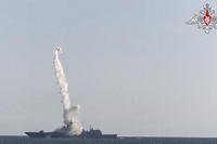 Zircon hypersonic cruise missile is launched