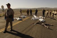 Protesters opposed to the proposed Yucca Mountain nuclear storage facility