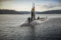 Seawolf-class fast-attack submarine USS Connecticut
