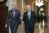 Senate Majority Leader Mitch McConnell, R-Ky., and Senate Minority Leader Chuck Schumer, D-N.Y.