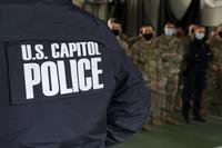 New York National Guard members listen to a civil disturbance response training.