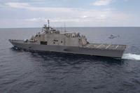 Freedom-class littoral combat ship USS Milwaukee.