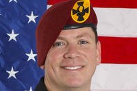 Sgt. 1st Class Michael Ty Kettenhofen. Kettenhofen, a member of the U.S. Army Parachute Team