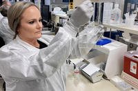 Blanchfield Army Community Hospital civilian employee Lara Pellum returned to college at age 37 to become a medical laboratory scientist on Fort Campbell, Kentucky.
