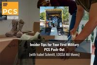 Insider Tips for Your First Military PCS Pack-Out (Isabel Schmitt, LOGSA Mil Moves)