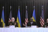 opening meeting of the 'Ukraine Defense Contact Group' at Ramstein Air Base in Ramstein, Germany