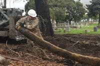 repairs of the Mare Island Naval Cemetery
