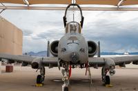 An A-10C Thunderbolt II aircraft prior to divestment at Davis-Monthan