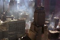 Aerial view of Ground Zero, New York