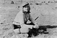 Journalist Martha Gellhorn vacations in Sun Valley, Idaho.