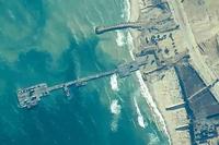Trident Pier on the Gaza coast