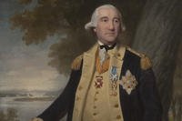 Baron Friedrich Wilhelm von Steuben helped develop a training program for the Continental Army at Valley Forge during the American Revolution.